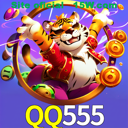 Imagem promocional da QQ555 mostrando a plataforma e suas vantagens